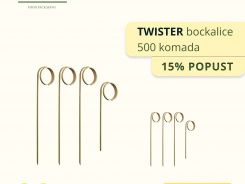 Twister bockalice 5 x 100 komada -15%