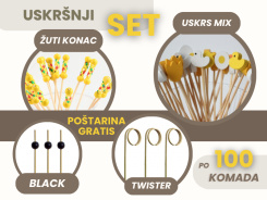 USKRŠNJI SET BOCKALICA - PTT GRATIS